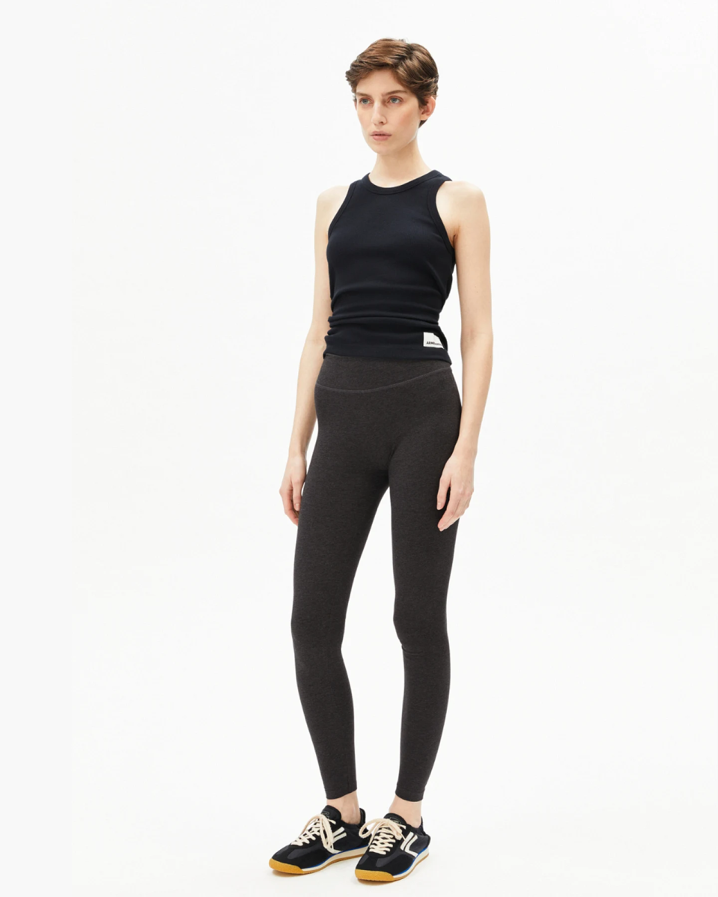 Armedangels Leggings FARIBAA - steel melange L – Ansicht 2