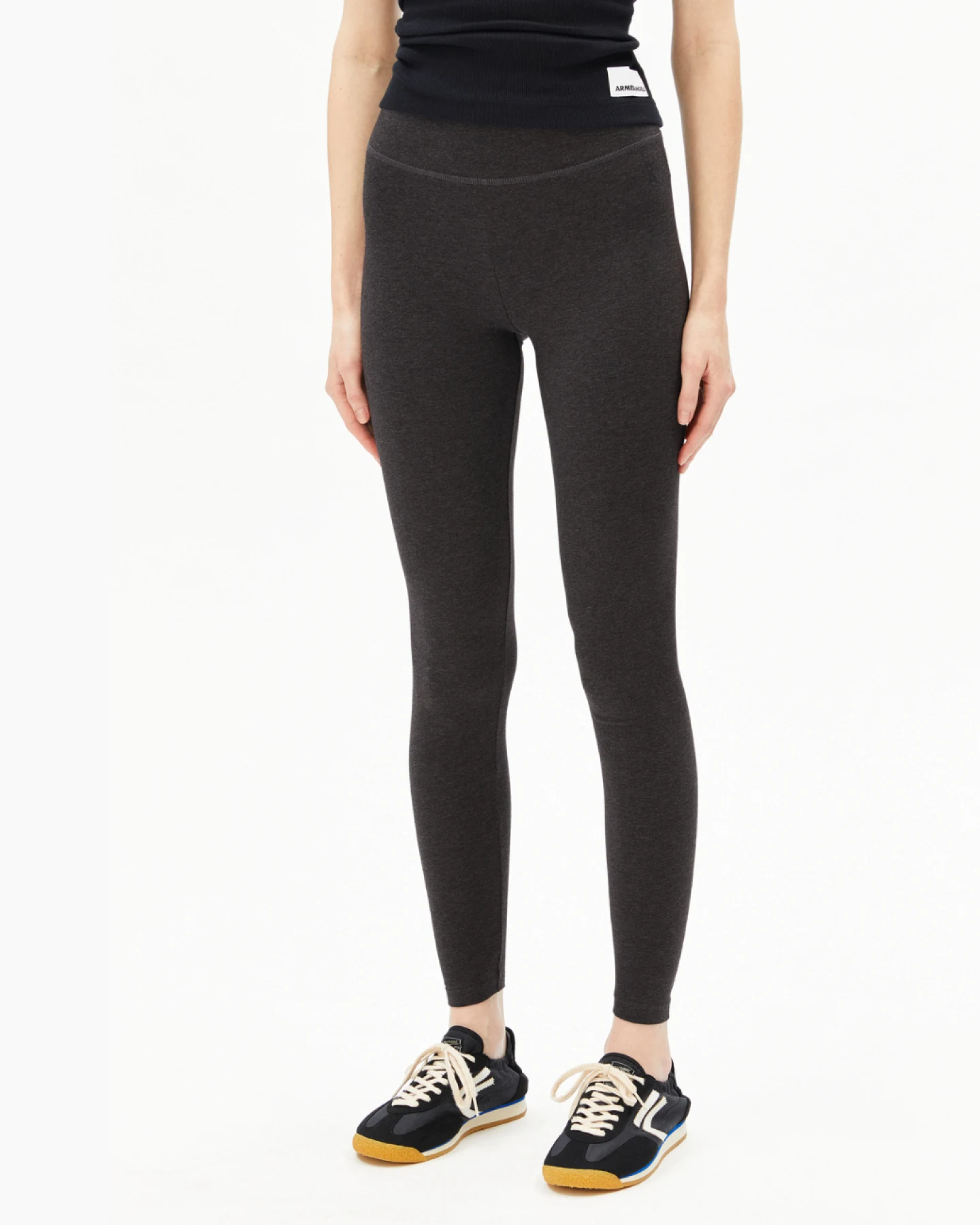 Armedangels Leggings FARIBAA - steel melange M – Ansicht 3