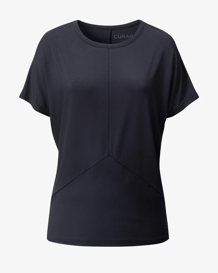 Curare Shirt Round Neck - Midnight Blue S