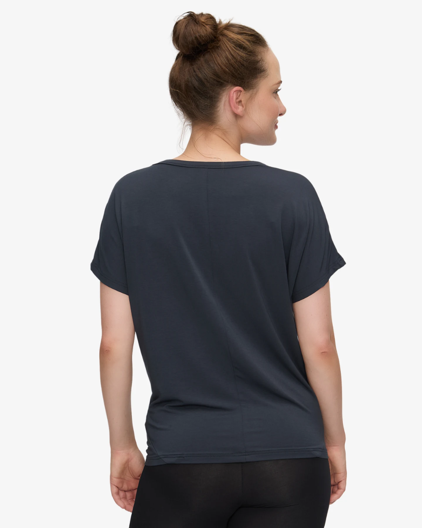 Curare Shirt Round Neck - Midnight Blue S – Ansicht 4