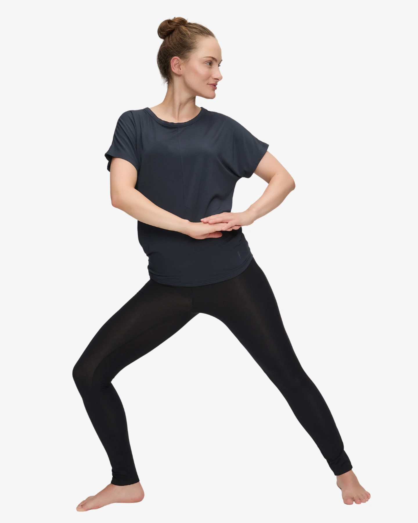 Curare Shirt Round Neck - Midnight Blue S – Ansicht 5