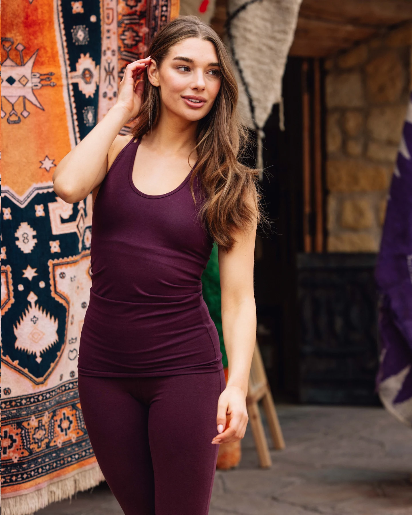 Urban Goddess Lyrais Tank - Fig M – Ansicht 4