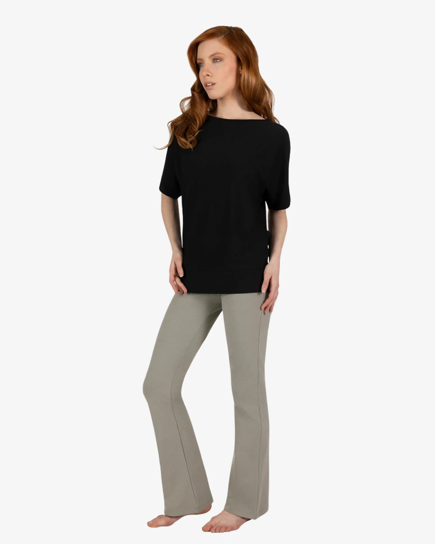 Urban Goddess Budhi Short Sleeve Top - Onyx Black S – Ansicht 4