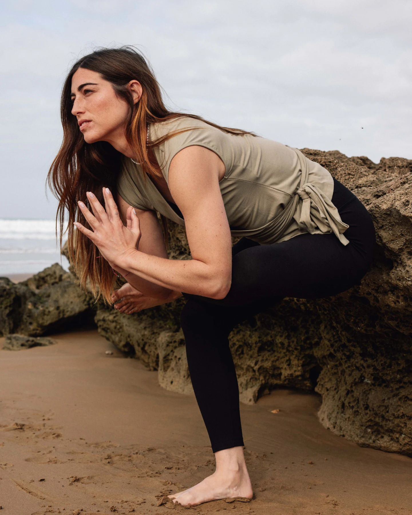 Urban Goddess Aurora Wrap Top - Fern M – Ansicht 5