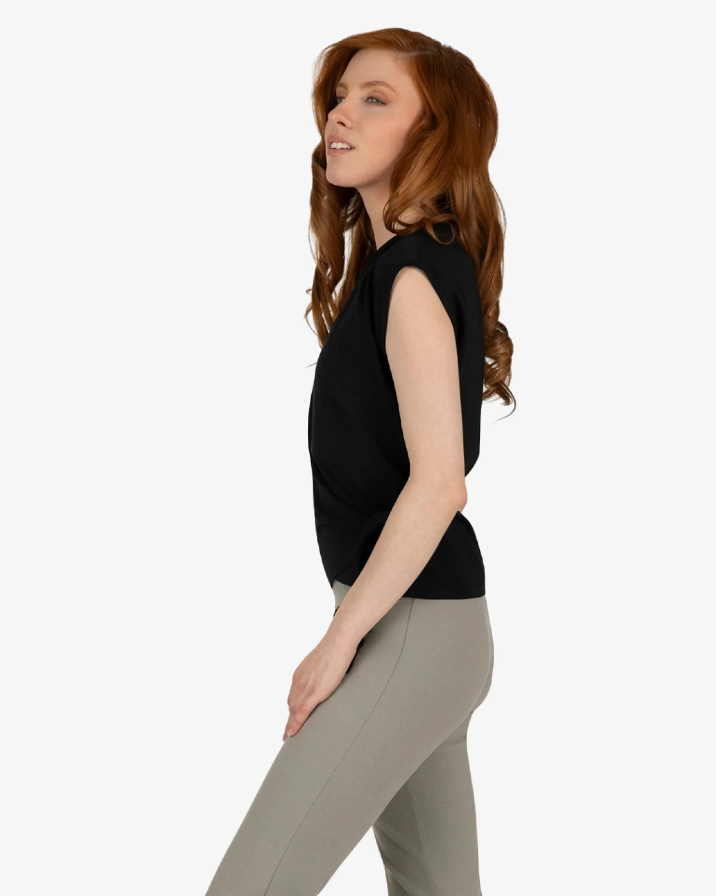 Urban Goddess Aurora Wrap Top Onyx Black S – Ansicht 3