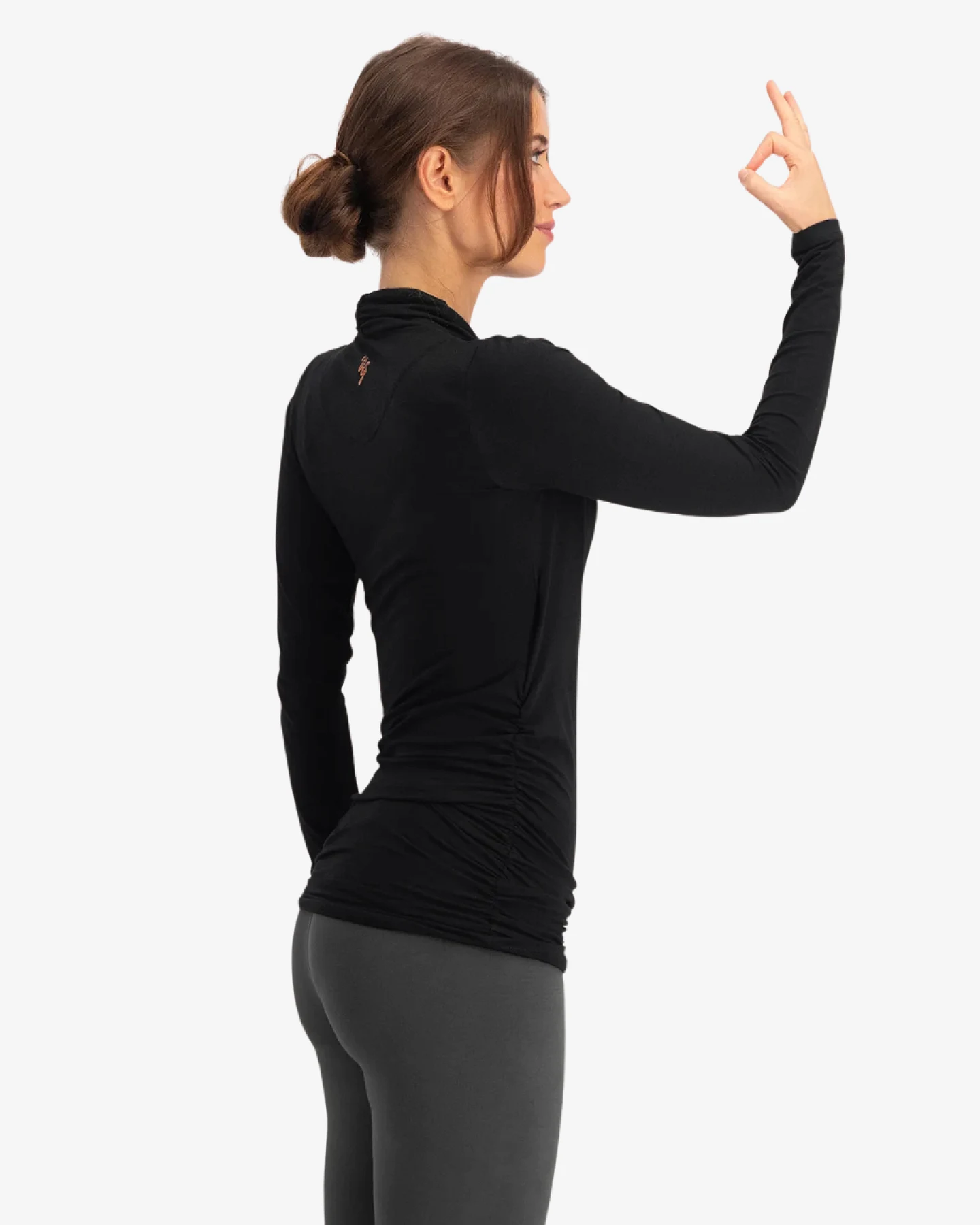Urban Goddess Good Karma Longsleeve - Onyx Black M – Ansicht 4