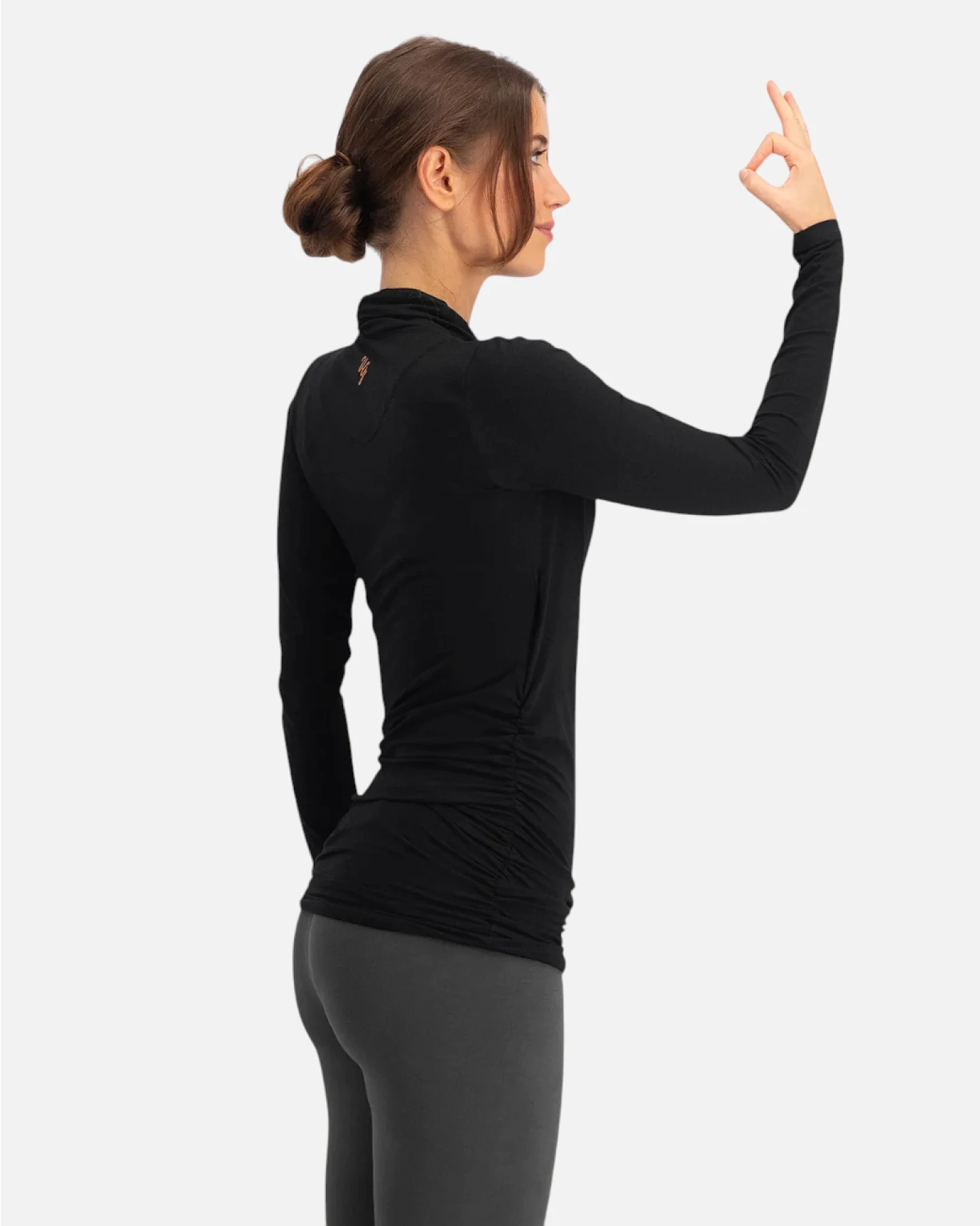 Urban Goddess Good Karma Longsleeve - Onyx Black S – Ansicht 4