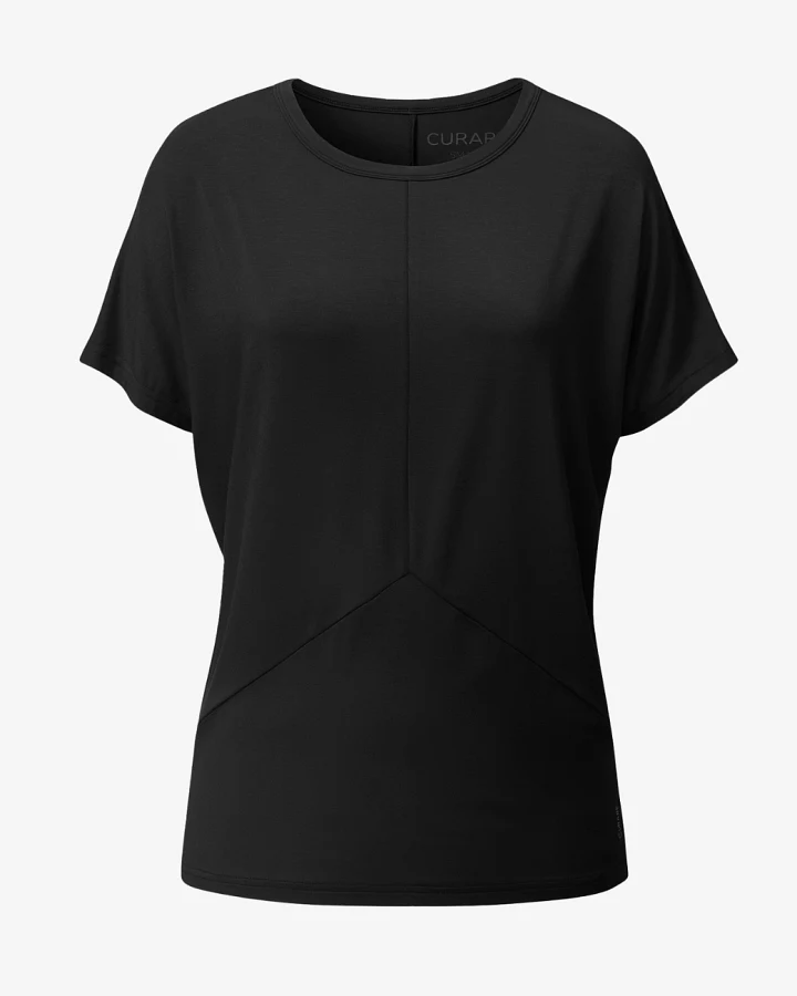 Curare Shirt Round Neck - Black M