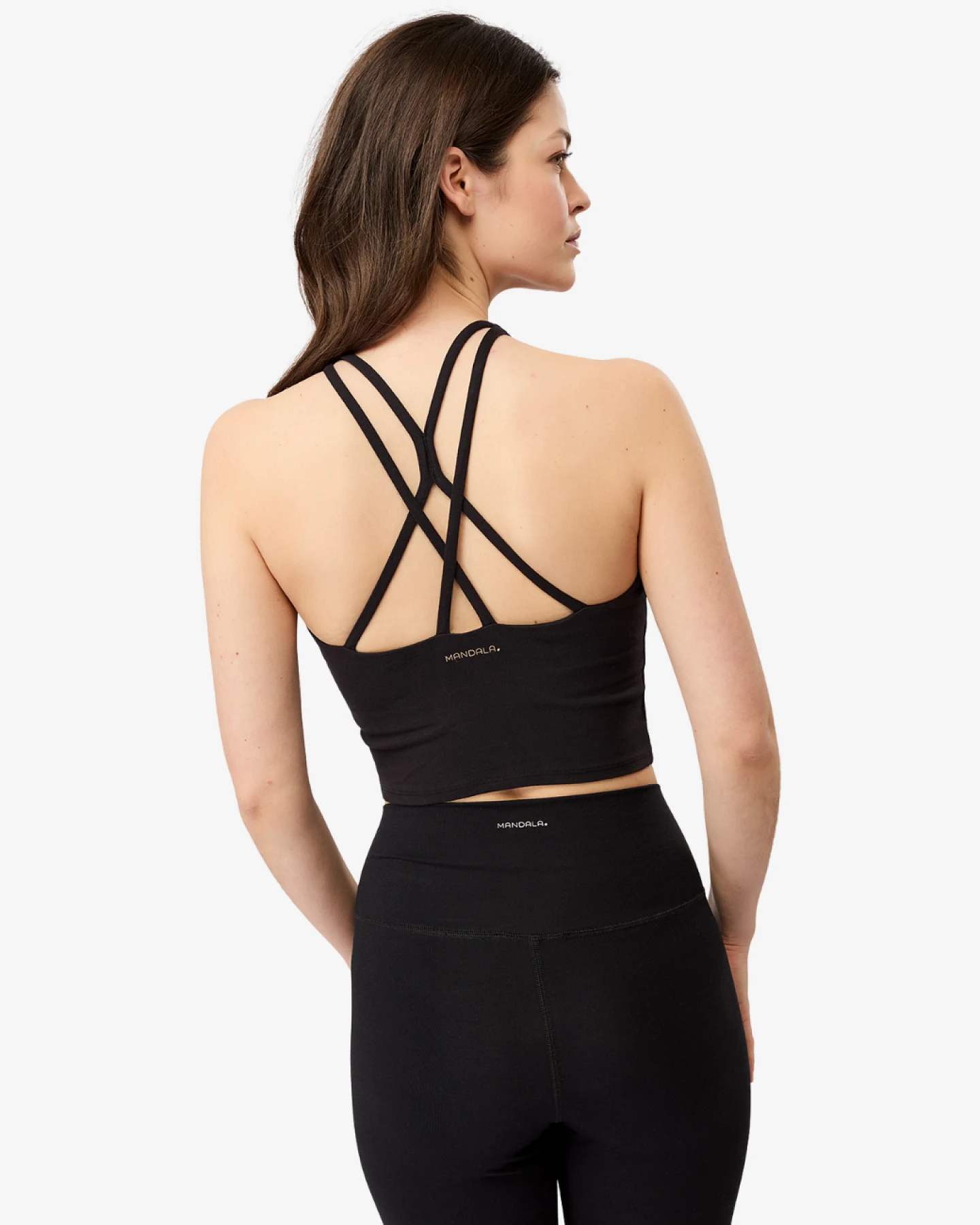Mandala Cross Top - Black L – Ansicht 2