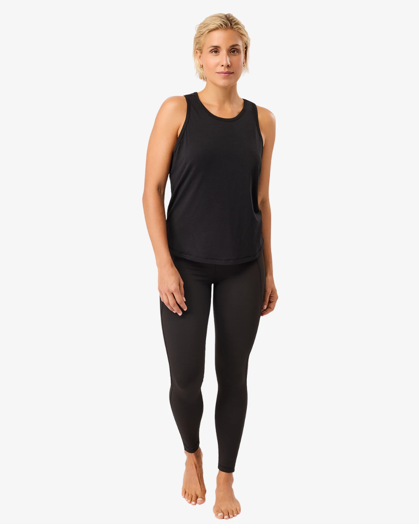 Mandala Racer Back Top Black S – Ansicht 3