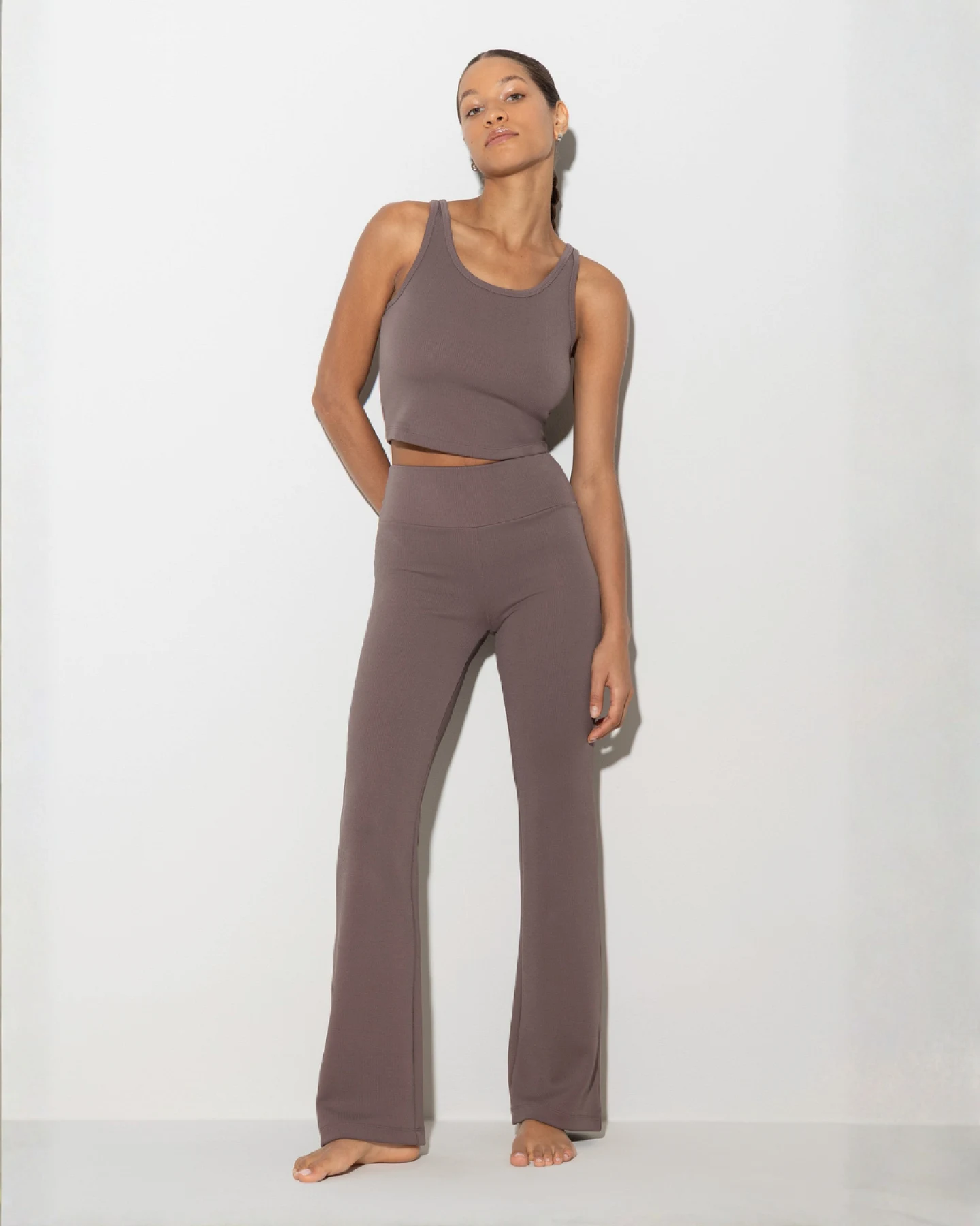 Soulwear Embraced Top milk`n coffee L – Ansicht 4