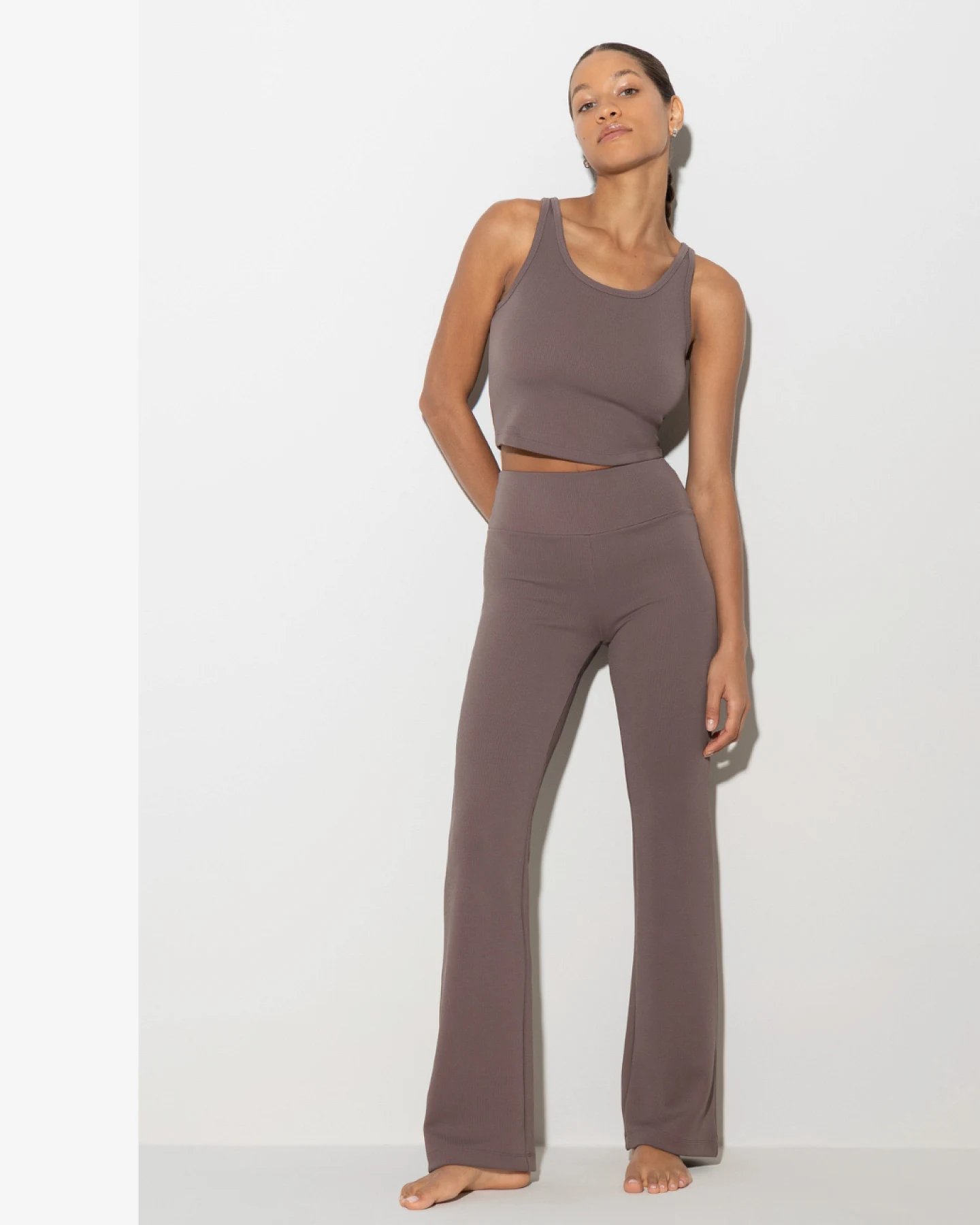 Soulwear Embrace Leggings milk`n coffee M – Ansicht 2