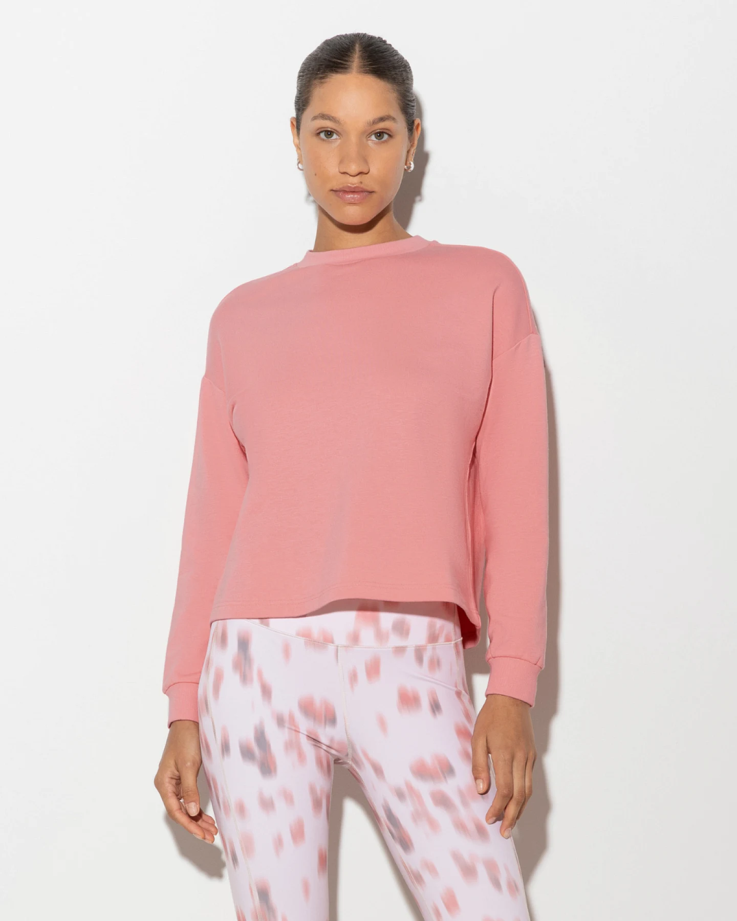 Soulwear Sweatshirt langarm long-sleeved sweatshirt pink ne S – Ansicht 3