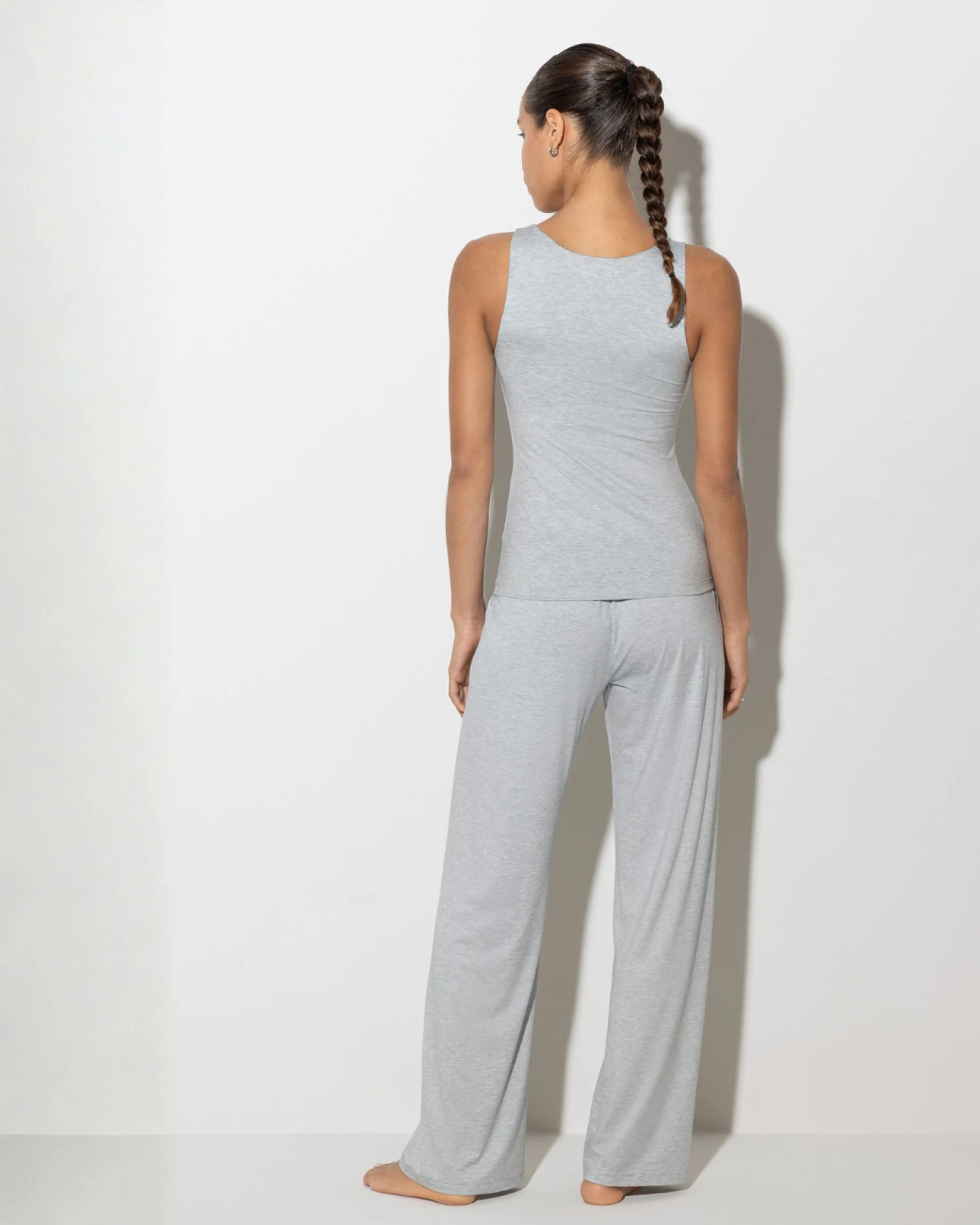 Soulwear Top heather grey melange S – Ansicht 4