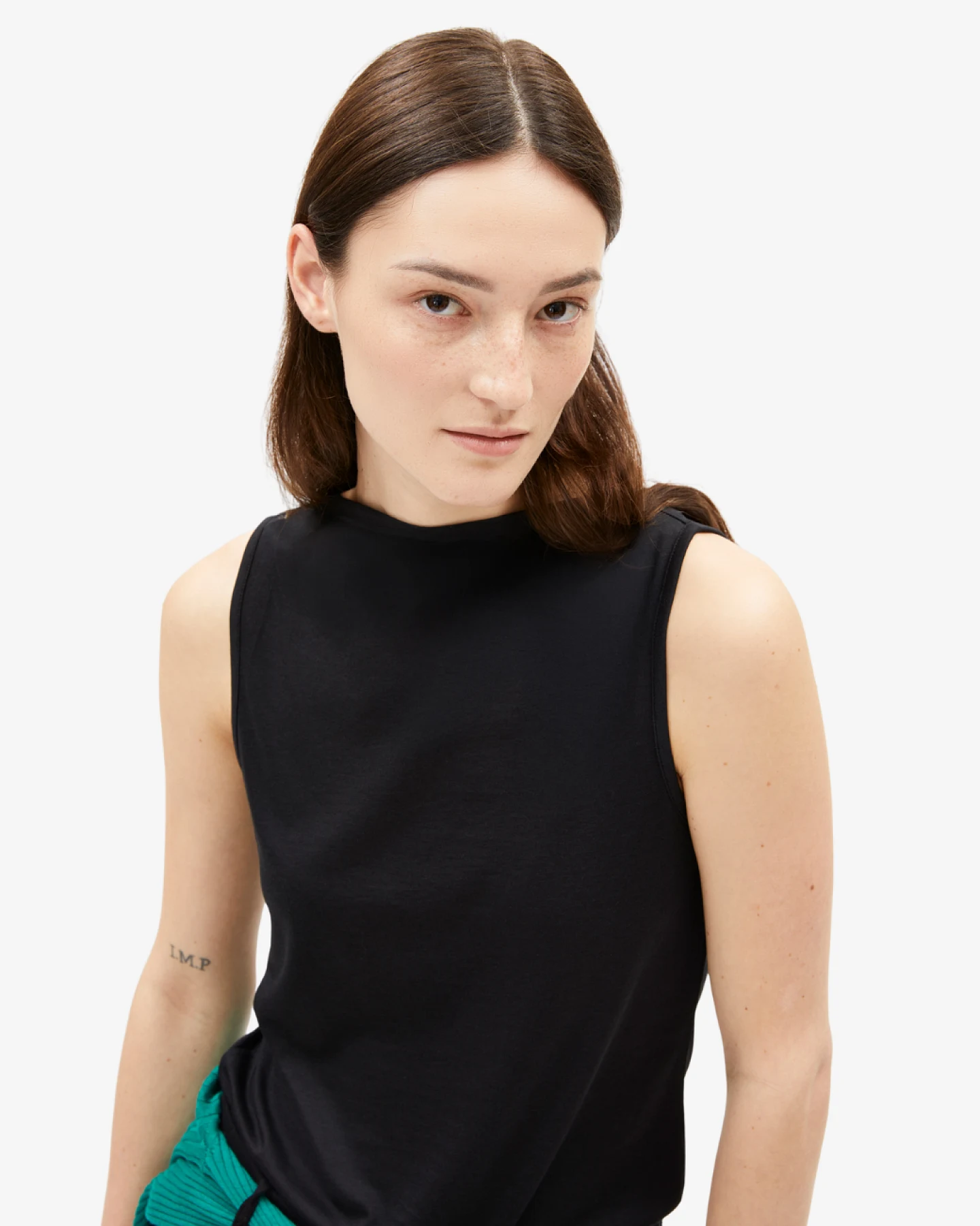 Armedangels Top LAMINIAA - black S – Ansicht 6