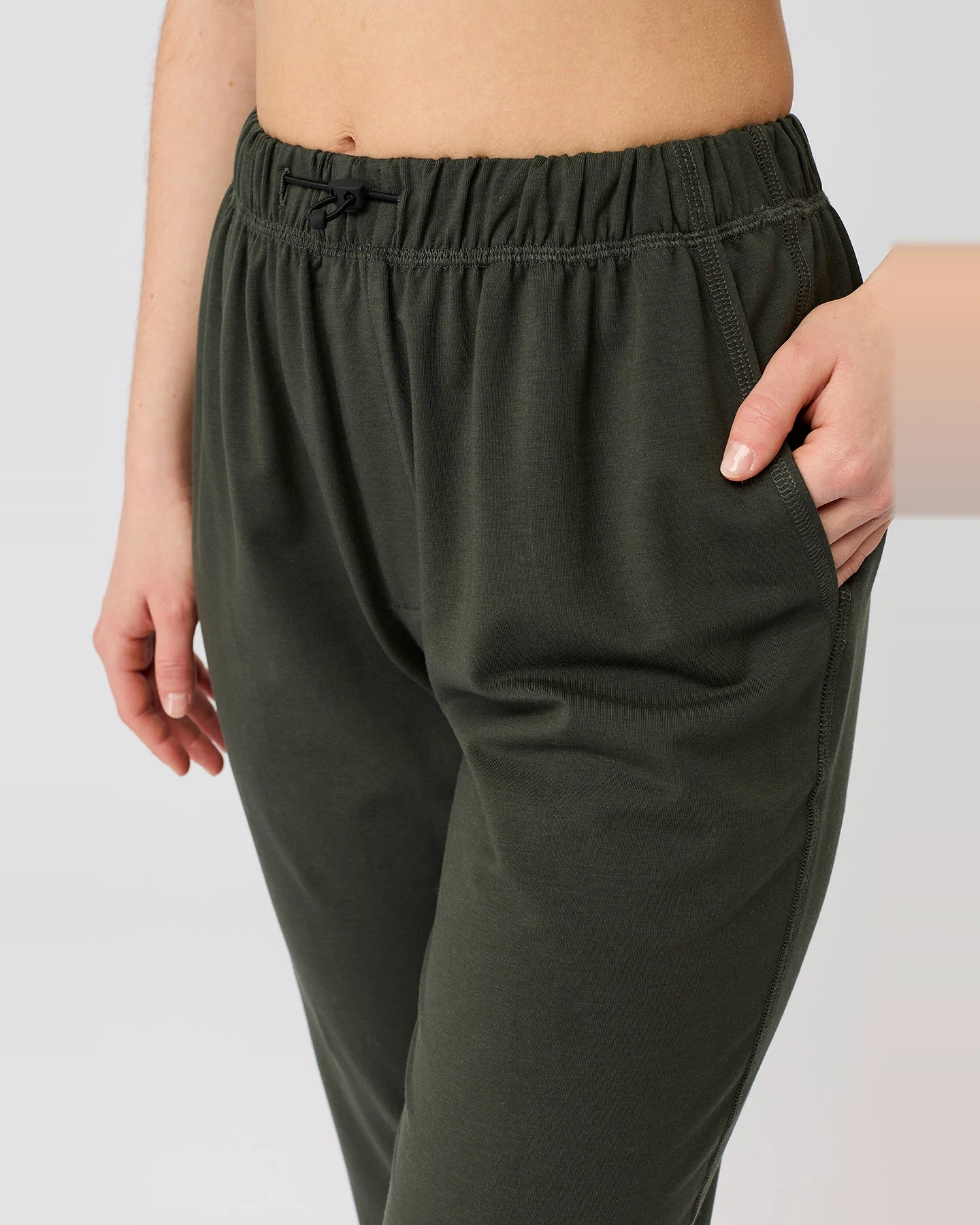 Mandala Relaxed Fit Pants Dark Olive S – Ansicht 3