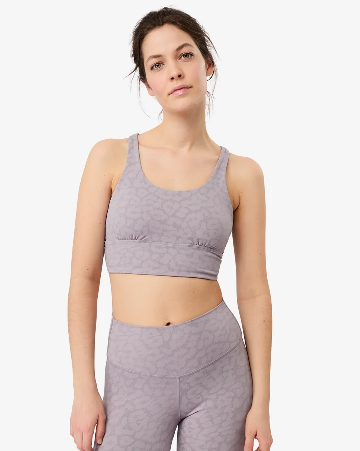 Mandala Monoprinted Bra tender lilly M