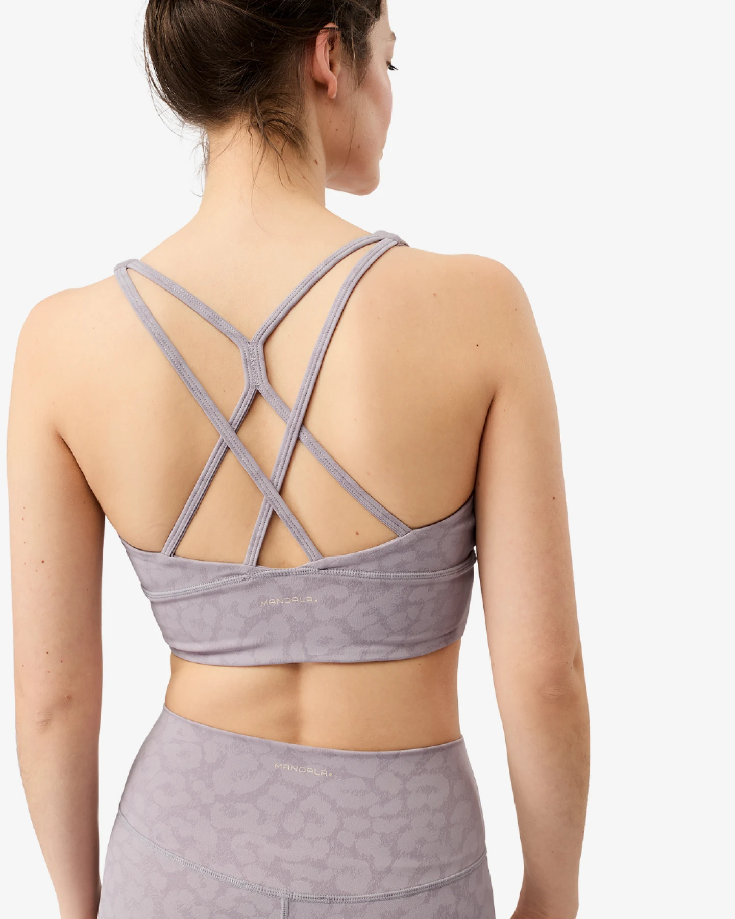Mandala Monoprinted Bra tender lilly M – Ansicht 2