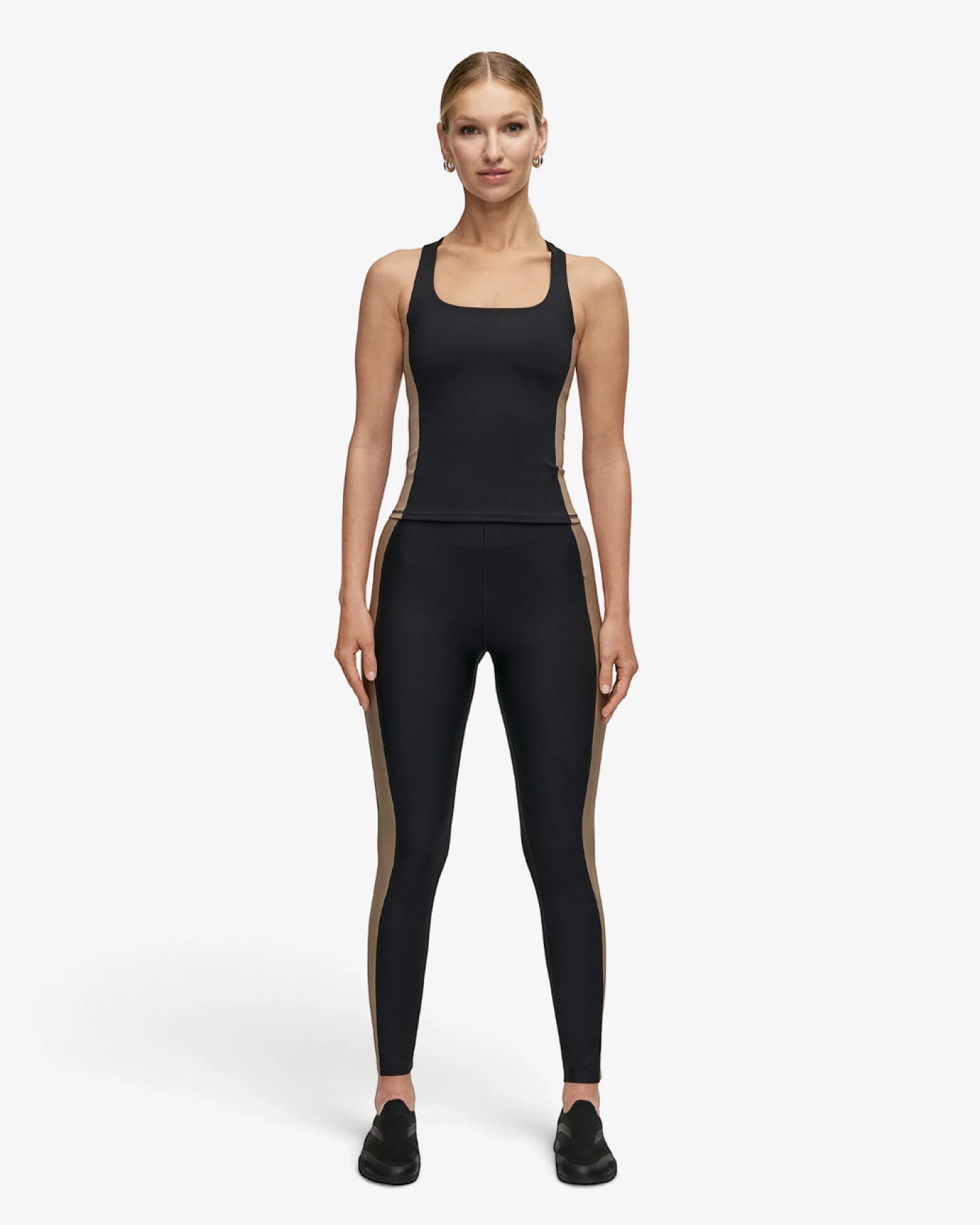 Casall Shaped Block High Waist Leggings - Black M – Ansicht 3