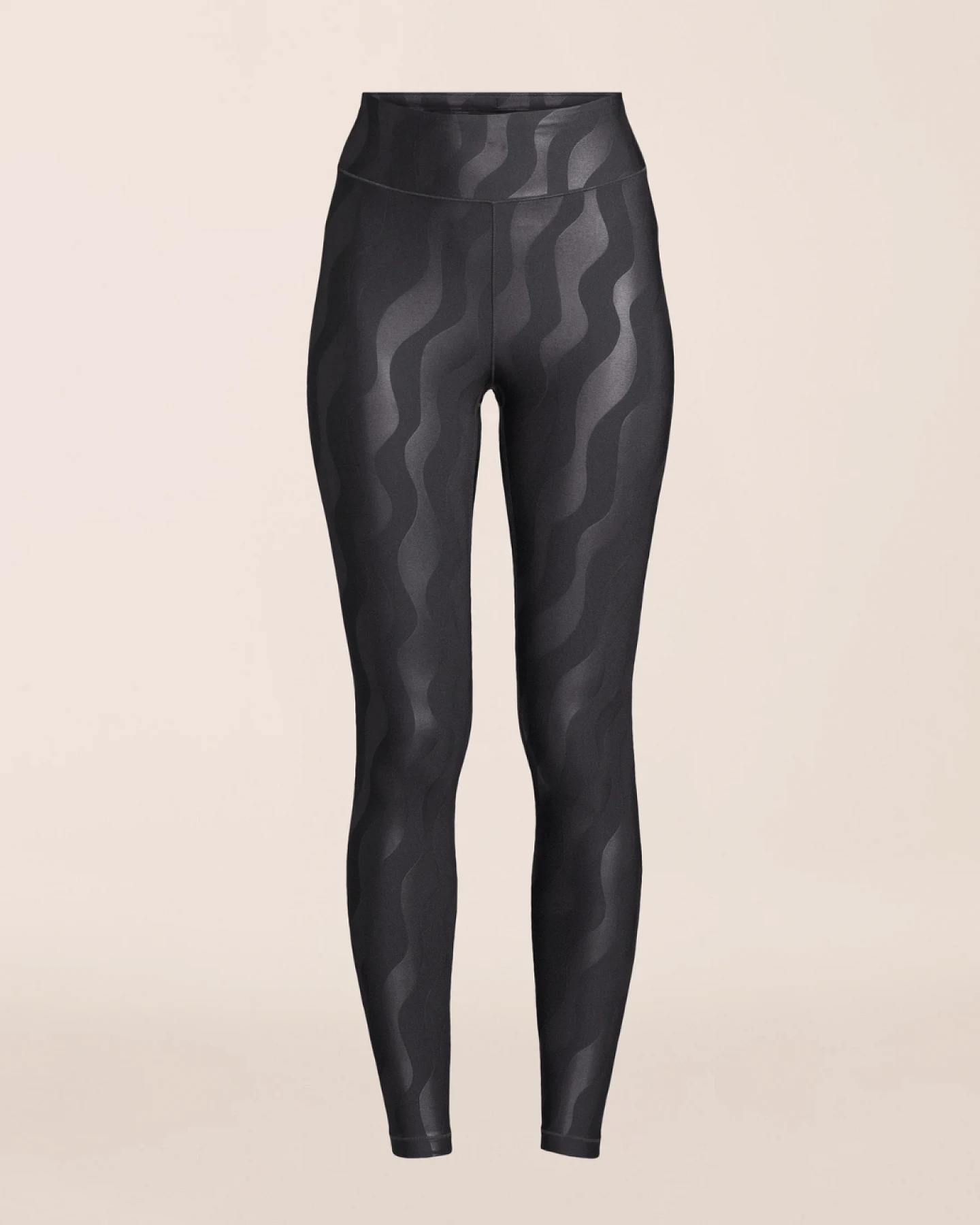 Casall Heat Printed High Waist Leggings - Black Geo L – Ansicht 2