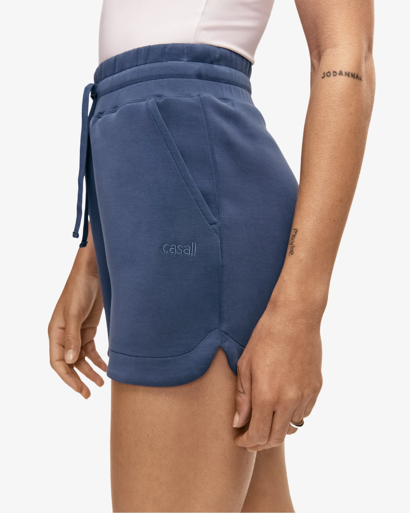 Casall Peachy Shorts Blue Shadow M – Ansicht 4