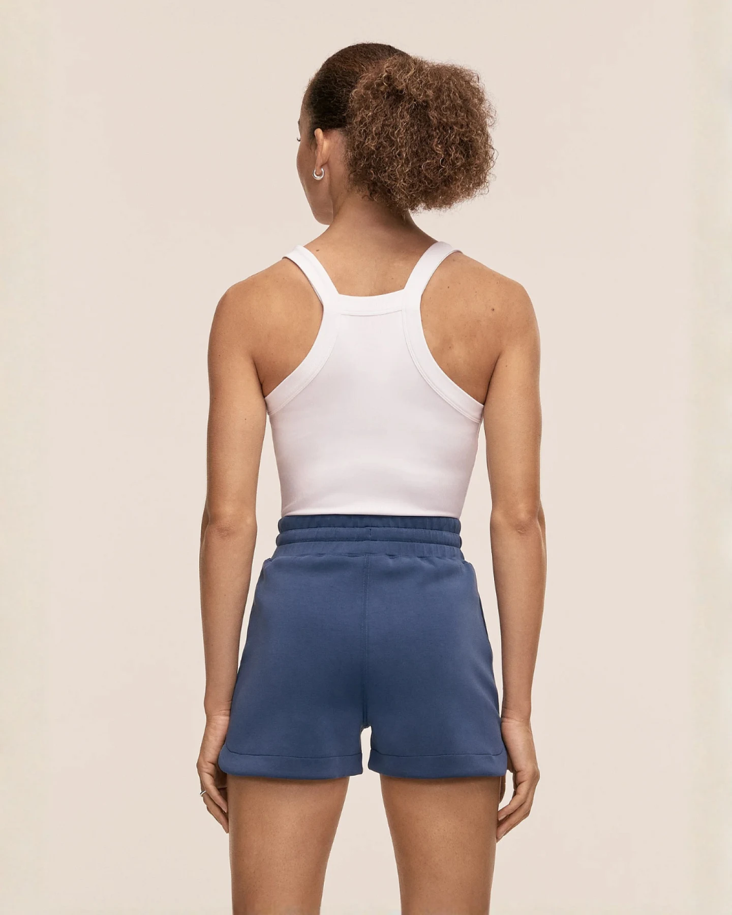 Casall Peachy Shorts Blue Shadow S – Ansicht 5