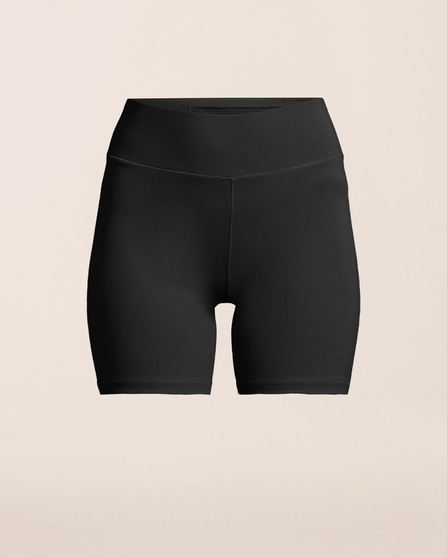 Casall Essential Regular Waist Biker - Black S – Ansicht 3