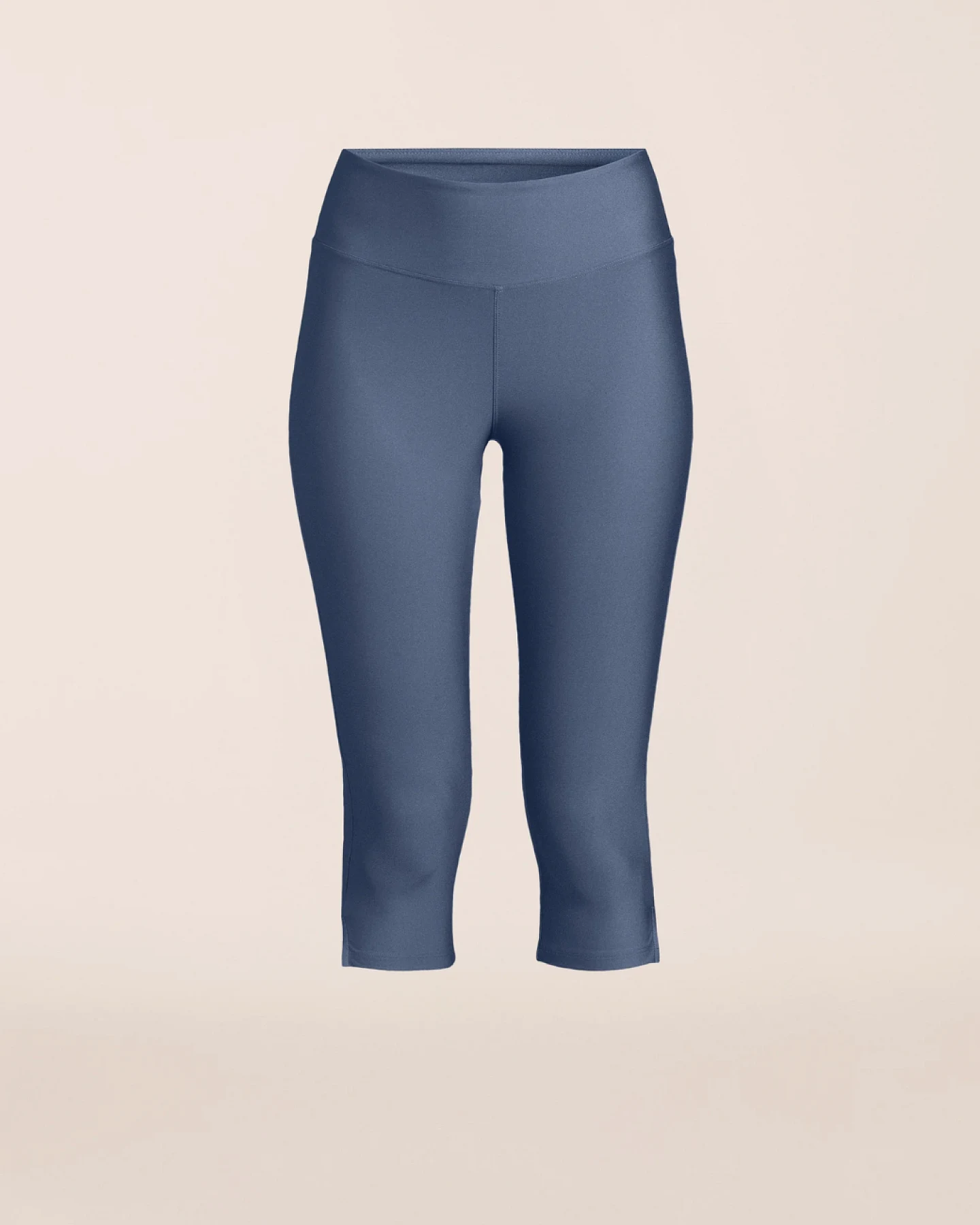 Casall Capri Slit Regular Waist Leggings - Blue Shadow M – Ansicht 3