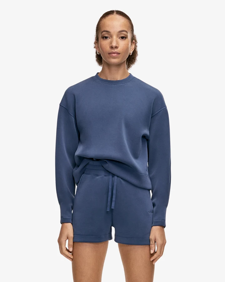 Casall Peachy Crew Neck - Blue Shadow L