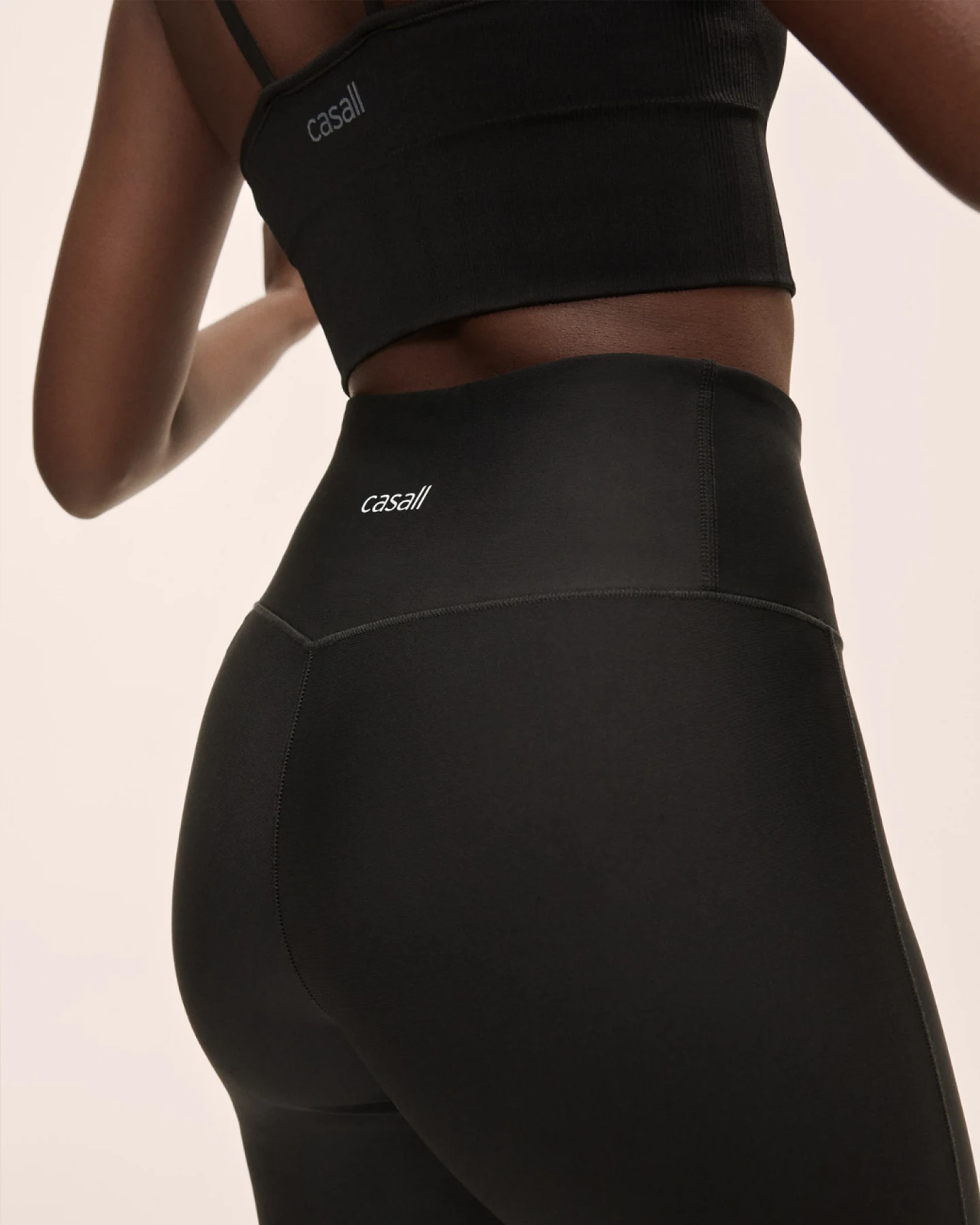 Casall Flare High Waist Pant - Black L – Ansicht 4