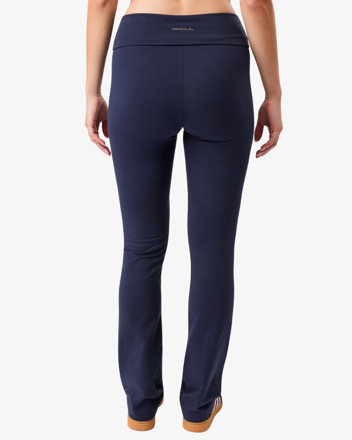 Mandala Yogahose Classic Rolldown - Night Sky S – Ansicht 3