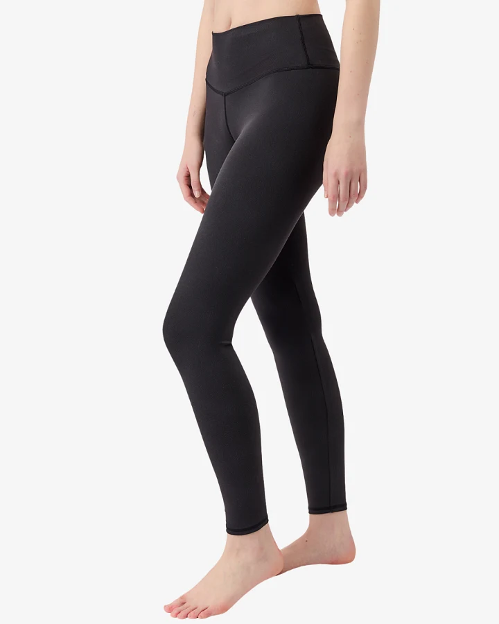 Mandala Monoprinted Tights - Monochrome L