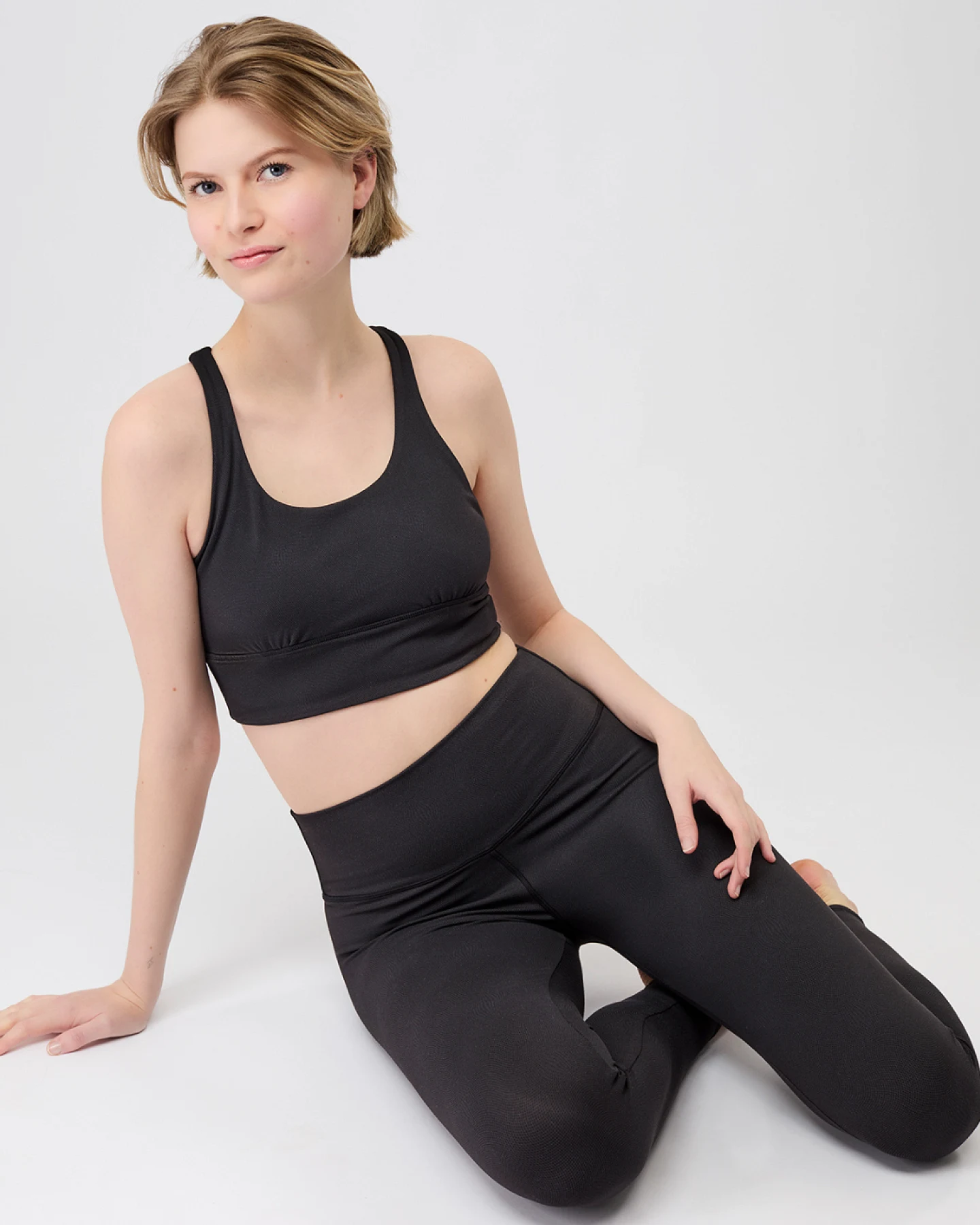 Mandala Monoprinted Bra - Monochrome M – Ansicht 3