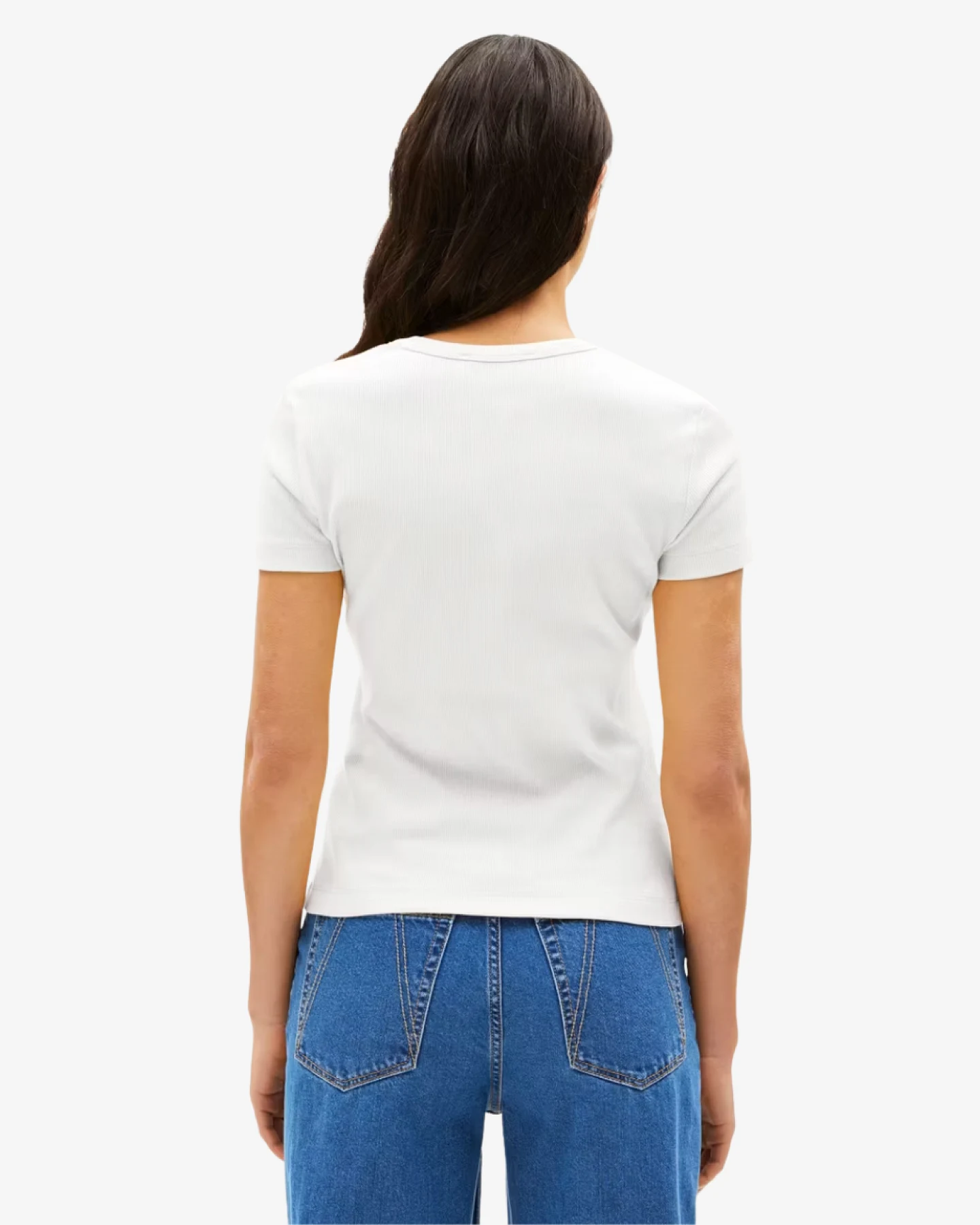 Armedangels Shirt KARDAA - White L – Ansicht 4