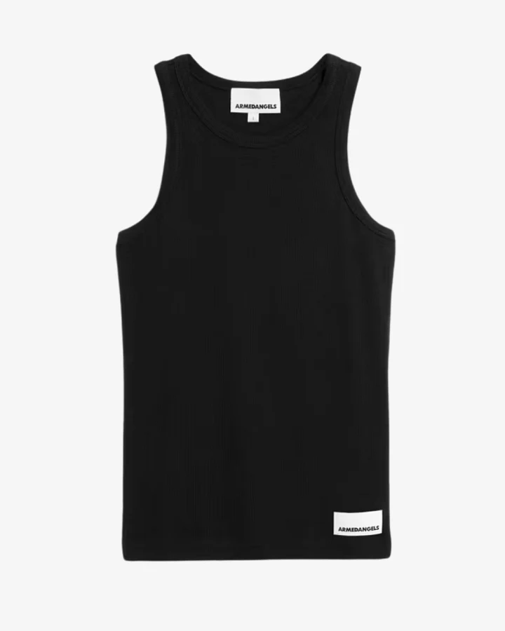 Armedangels Top KANITAA - Black L