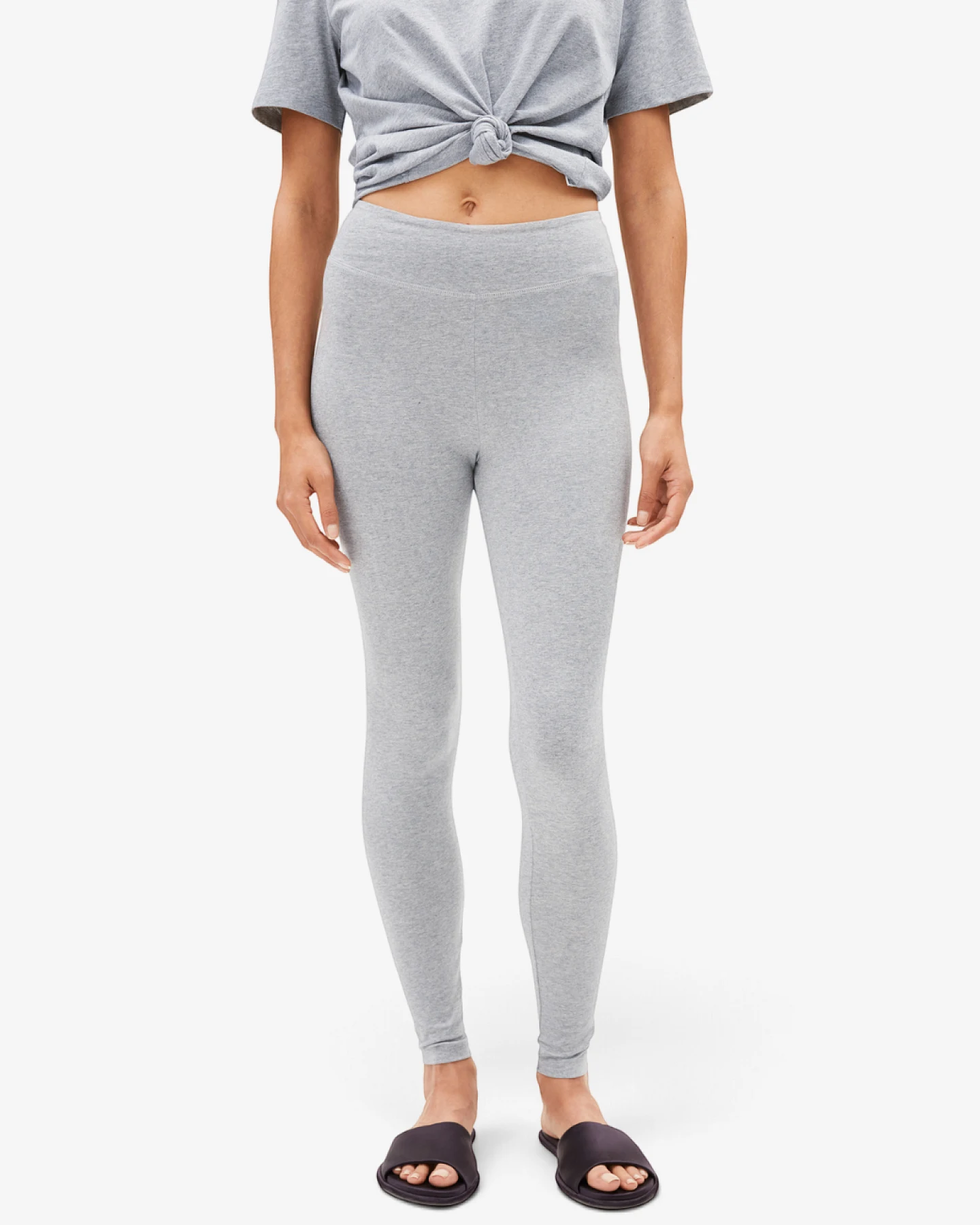 Armedangels Leggings FARIBAA - Silver Melange M – Ansicht 4