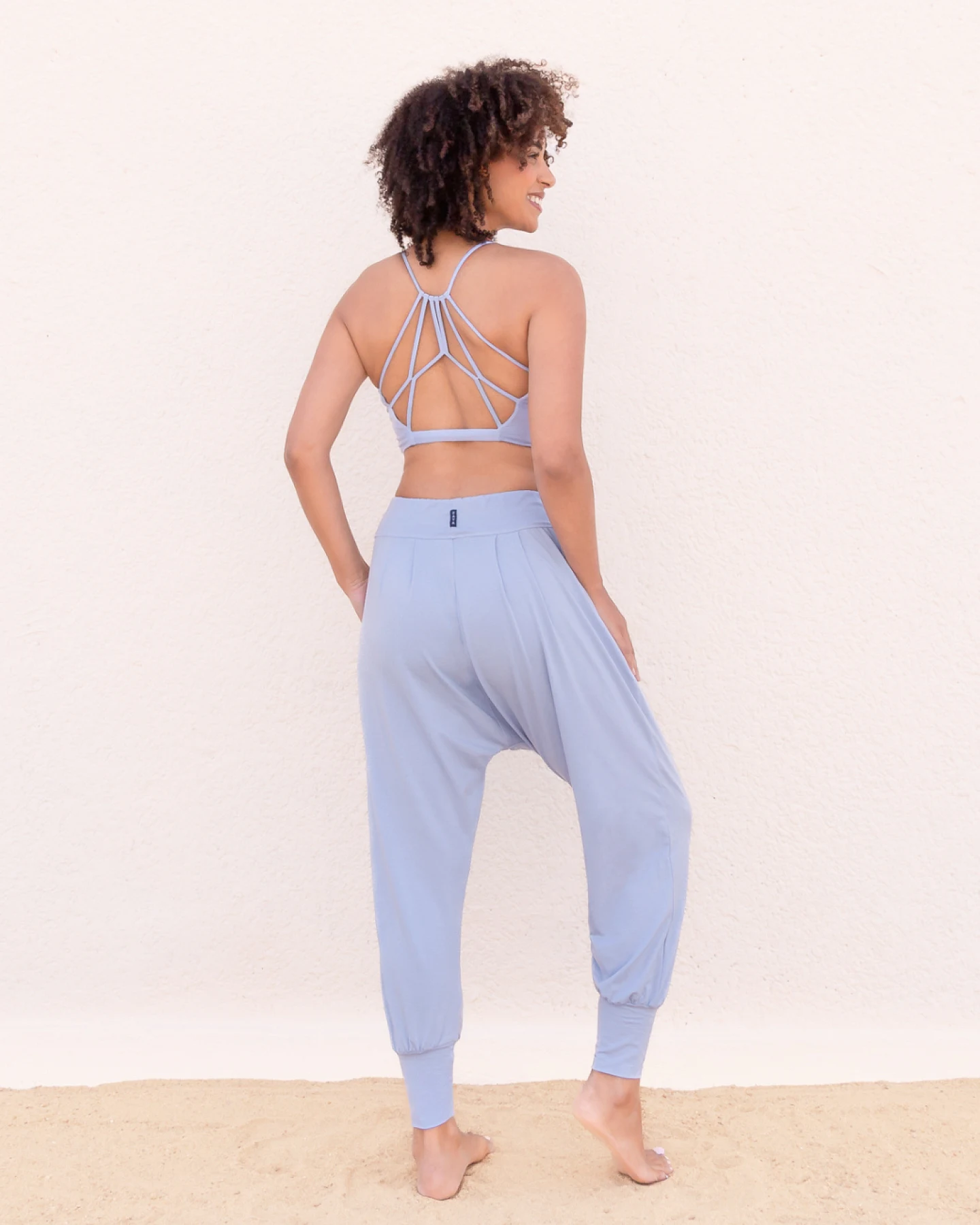 Jaya Organics Bra Carolina - Sky Blue S – Ansicht 2