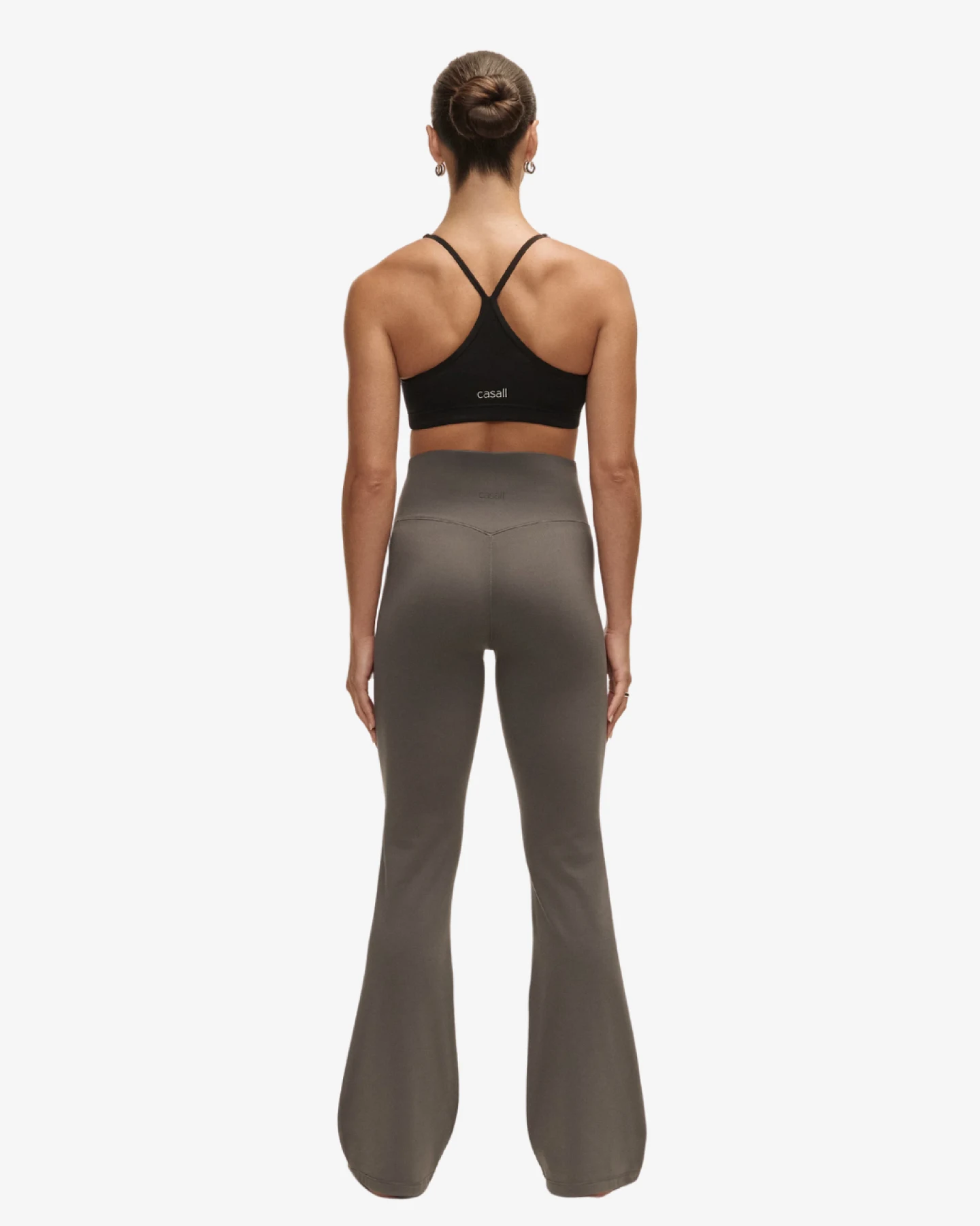 Casall Soft Touch Flared Pants - Dk Grey M – Ansicht 2