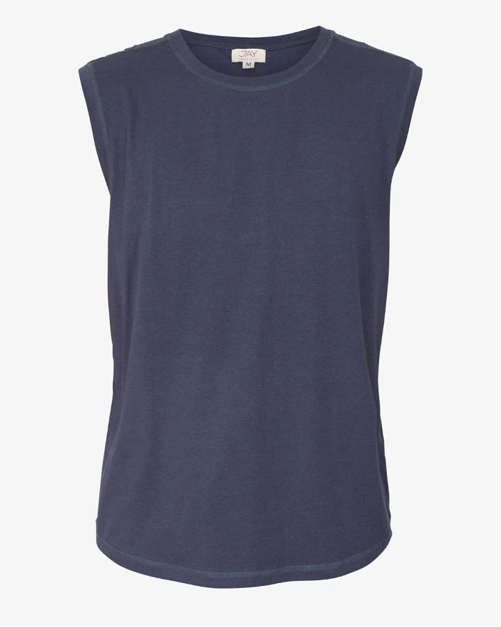 Jaya Organics Top Tommy Tencel - Nightblue M