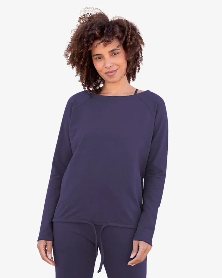 Jaya Organics Sweater Julia - Nightblue L