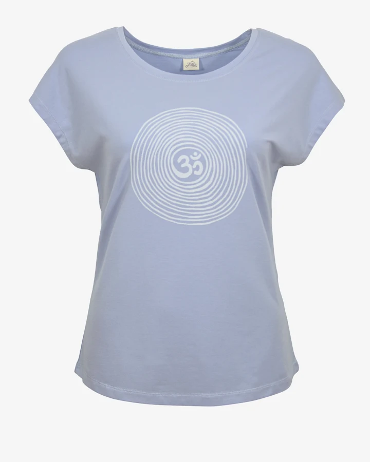 Jaya Organics T-Shirt Om Tencel - Skyblue L