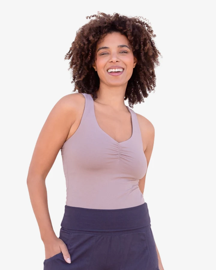 Jaya Organics Top Nouri - Taupe L
