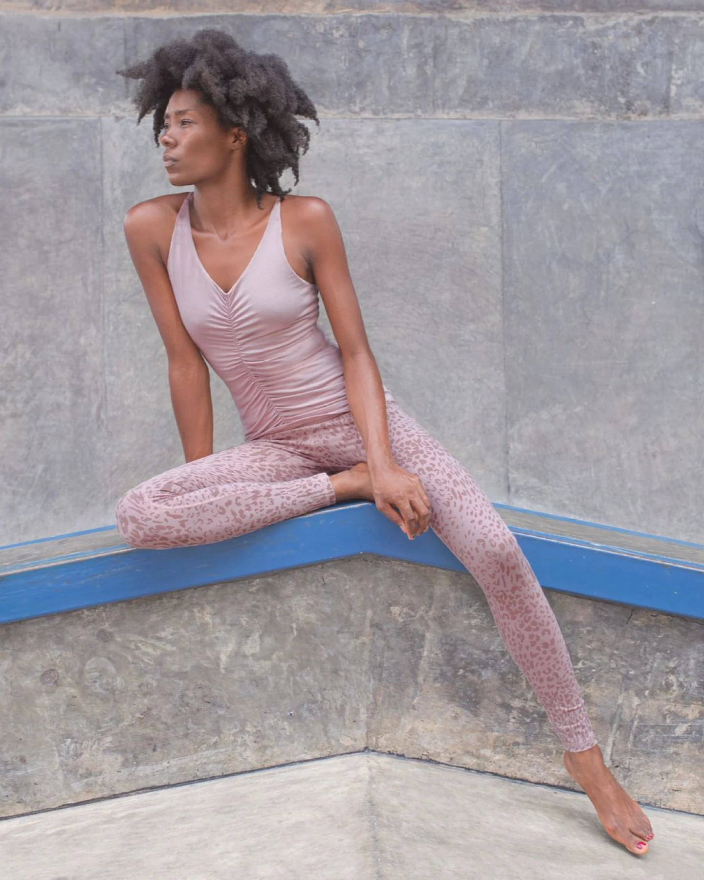 Jaya Organics Top Nicole - Taupe L – Ansicht 3