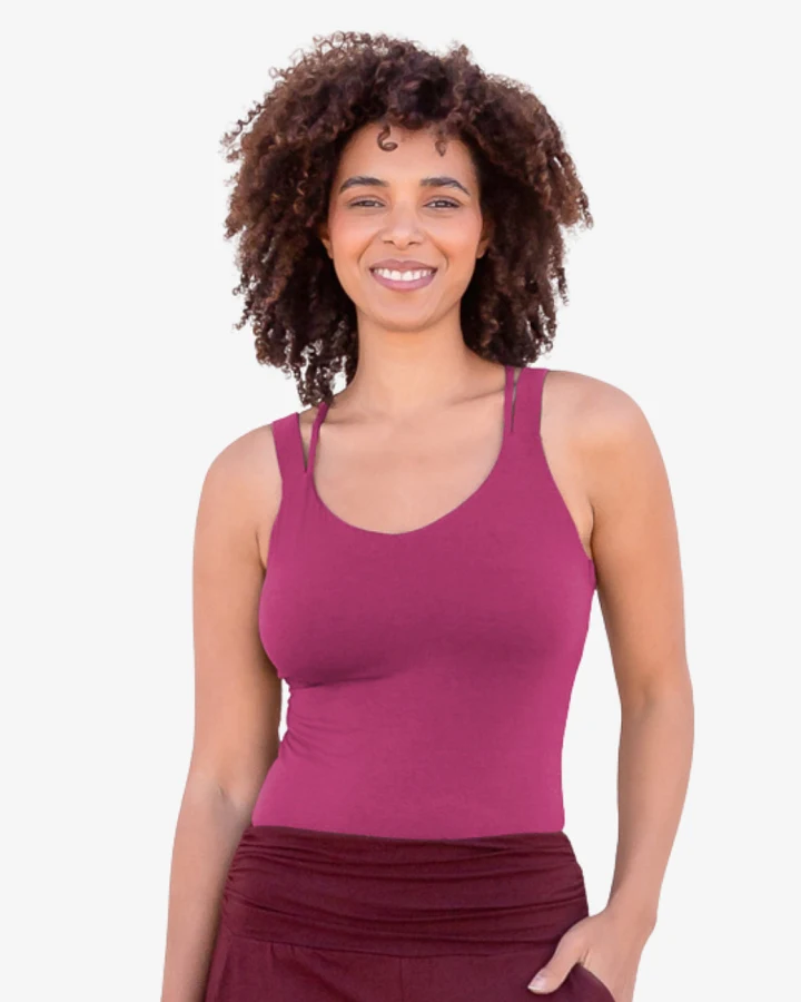 Jaya Organics Top Marlene - Berry L
