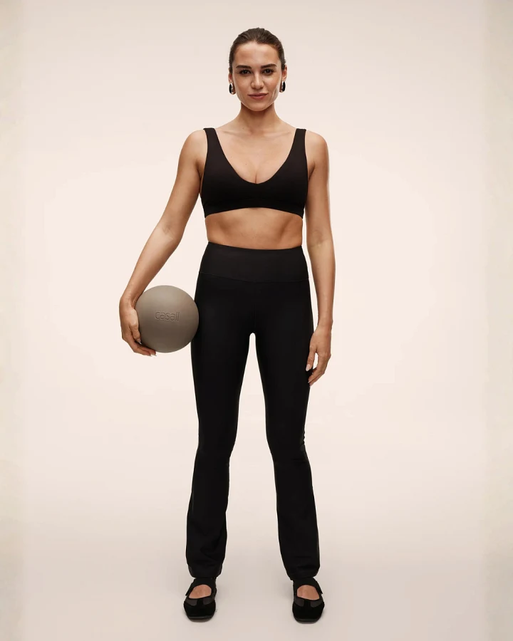 Casall Soft Touch Flared Pants - Black S