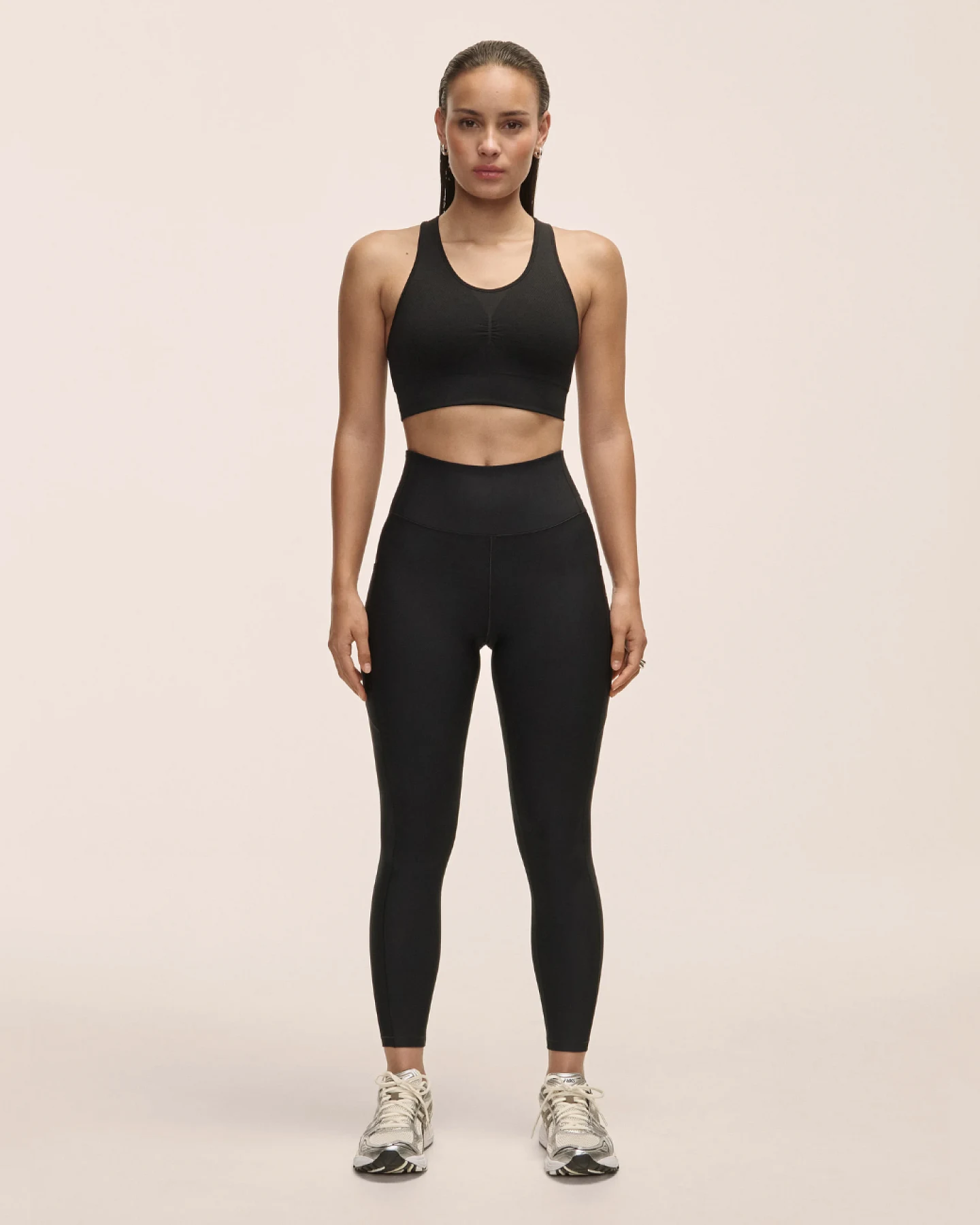 Casall Pure Pocket High Waist Tights Black L – Ansicht 2