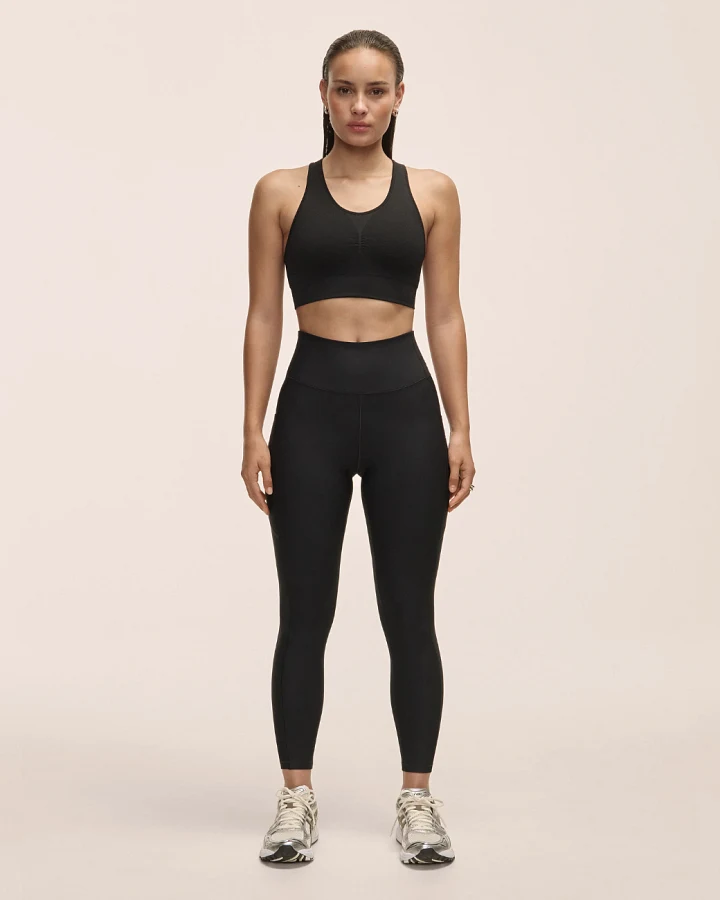 Casall Pure Pocket High Waist Tights - Black L