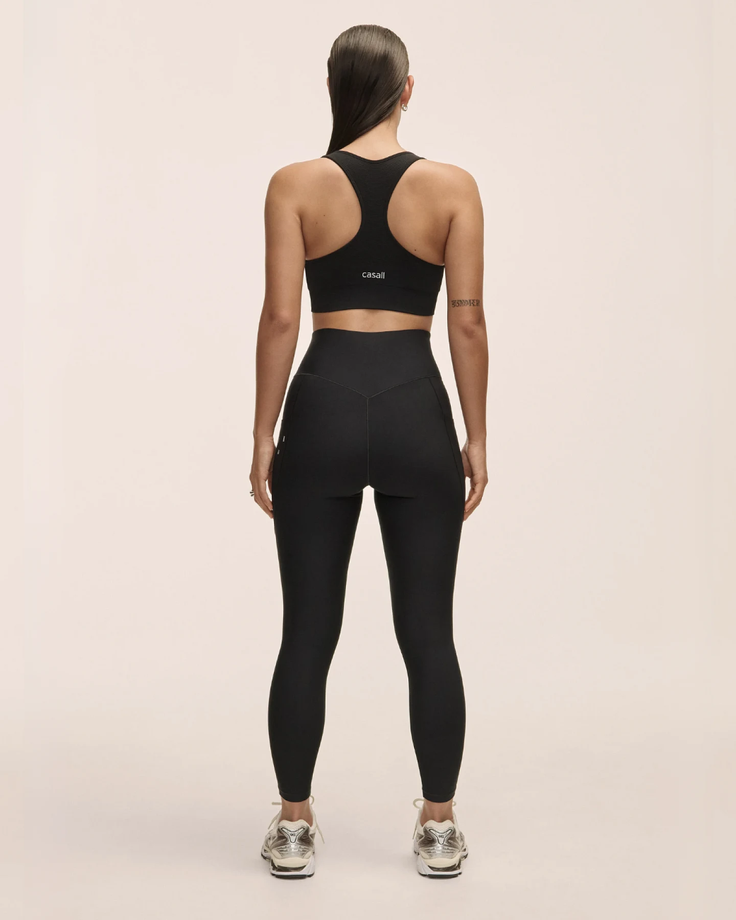 Casall Pure Pocket High Waist Tights - Black L – Ansicht 3