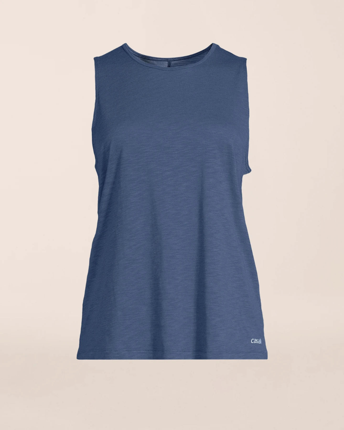 Casall Soft Texture Tank Blue Shadow S – Ansicht 2