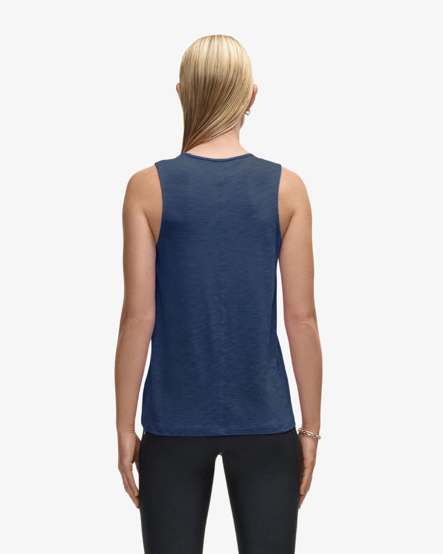 Casall Soft Texture Tank Blue Shadow S – Ansicht 3